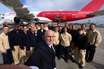 España ya está rumbo a Estados Unidos para enfrentar a Perú y debutar en el Mundial 2026