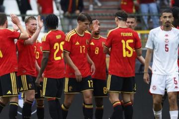 ¡Qué tal paliza! Bélgica goleó 5-0 a Túnez y llegará encendida al Mundial 2026