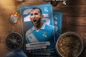 ¡OFICIAL! Hernán Barcos firmó por Sporting Cristal hasta finales de 2026