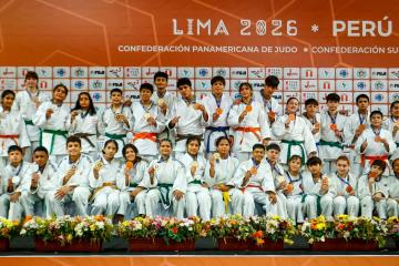 Judocas peruanos sumaron 73 medallas en el Judo Tour Lima 2026