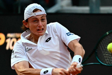 Se despidió del ATP 500 de Queen's: Buse cayó ante Nakashima en octavos de final