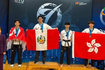Taekwondo peruano ganó dos medallas de oro y una de plata en Australia