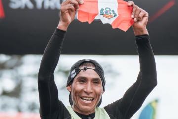Peruano José Manuel Quispe se coronó campeón de la Ibarra SkyRace en Ecuador