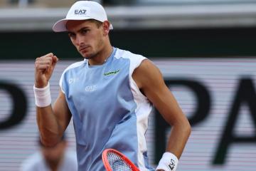 Arnaldi eliminó a Tiafoe en Roland Garros
