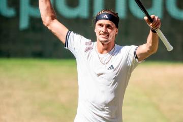 Alexander Zverev sigue en racha y avanzó a semifinales de Halle