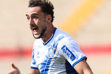 Barreda: "Estoy contento de aportar con un gol"
