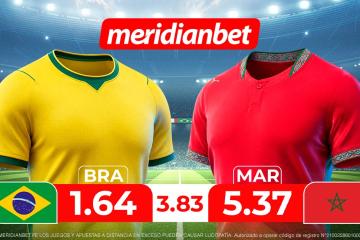 Brasil vs Marruecos: ¡Juega en el Torneo mundial y llega a La Cima del Fútbol con Meridianbet y Kashio!