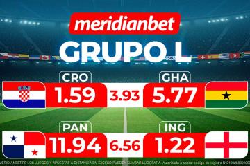 ¡Juega en la Fecha 3 del Grupo L del Torneo mundial y gana con la Mundo Mania de Meridianbet!