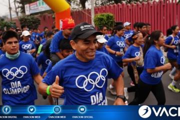 Todo un éxito fue la Gran Carrera 3K por el 'Día Olímpico'