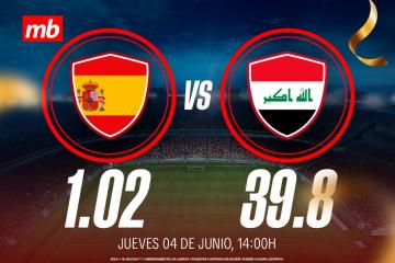 España vs Irak: ¡Juega en los Amistosos Internacionales y llega a La Cima del Fútbol con Meridianbet y Kashio!
