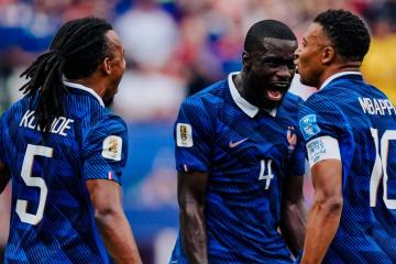 (VIDEO | FOTOS) Francia goleó a Irak y ya está en dieciseisavos de final