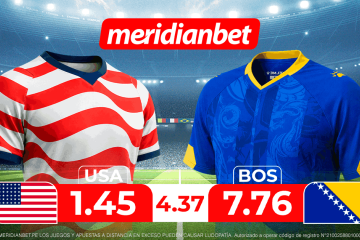 Estados Unidos vs Bosnia: ¡Juega en el Torneo de selecciones y gana con la Mundo Mania de Meridianbet!