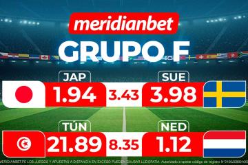 ¡Juega en la Fecha 3 del Grupo F del Torneo mundial y gana con la Mundo Mania de Meridianbet!