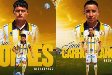 Juan Pabllo II anunció los fichajes de Torres y Carhuallanqui para el Clausura