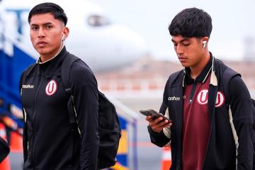 Con equipo alterno: Universitario llegó a Trujillo para enfrentar a Pirata FC