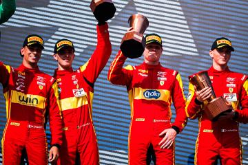 Matias Zagazeta se subió al podio en la Silver Cup de las 24 horas de Spa