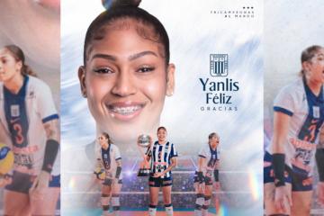 Alianza Lima anunció la salida de Yanlis Féliz tras el título nacional
