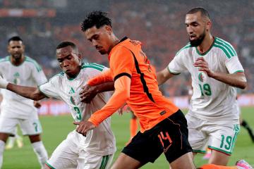 Argelia dio la sorpresa y venció por 1-0 a Países Bajos