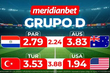 ¡Juega en la Fecha 3 del Grupo D del Torneo mundial y gana con la Mundo Mania de Meridianbet!