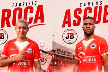 Roca y Ascues son nuevos jugadores de Juventud Bellavista en Copa Perú