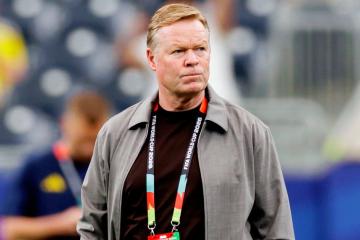 Koeman anunció su salida como DT de Países Bajos