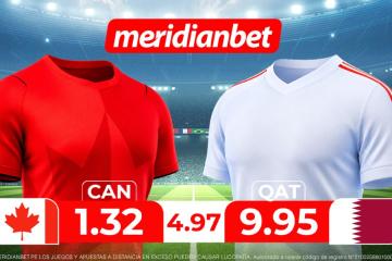 Canadá vs. Qatar: ¡Juega en el Torneo mundial y llega a La Cima del Fútbol con Meridianbet y Kashio!