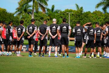 (FOTOS) Selección peruana realizó su primer entrenamiento en Miami