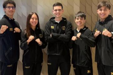 Selección de taekwondo llegó a Australia para representar al Perú en dos torneos de alto nivel