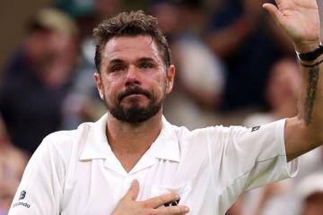 El último adiós: Wawrinka cayó ante Berrettini y se despidió de Wimbledon