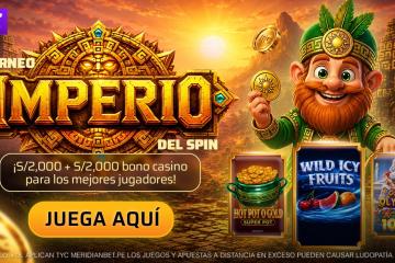 Torneo Imperio del Spin: Compite por S/4,000 en premios en Meridian Casino