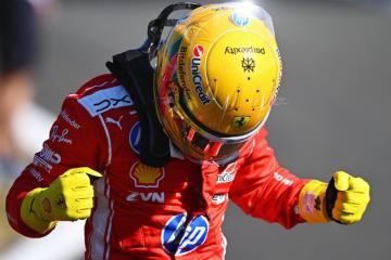 Lewis Hamilton se quedó con la pole de la sprint del GP de Gran Bretaña