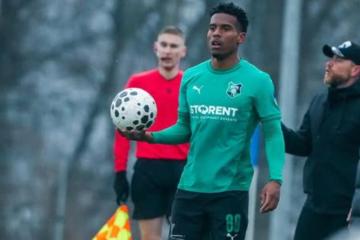 Sebastián Aranda fue titular en la clasificación del FK Auda a cuartos de la Copa de Letonia