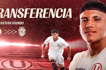 ¡Sebastián Osorio fue fichado por el Sporting Club de Portugal!