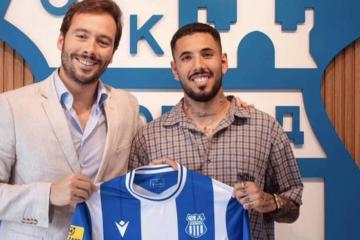Sergio Peña fue oficializado en el OFK Beograd