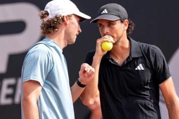 Merino cayó en dobles en el Challenger de Bunschoten