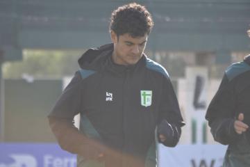 'Che' Beltrán ya entrenó en su nuevo club de Argentina
