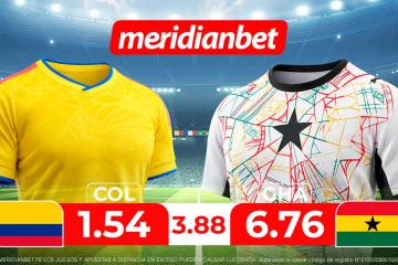Colombia vs Ghana: ¡Juega en el Torneo de selecciones y gana con la Mundo Mania de Meridianbet!