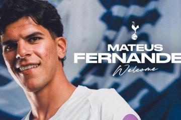 Tottenham fichó al portugués Mateus Fernandes