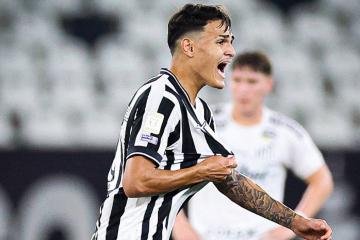 (VIDEO) Botafogo venció a Santos en el reinicio del Brasileirao