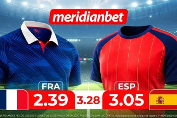Francia vs España: ¡Juega en las semifinales del Torneo de selecciones y gana con la Mundo Mania de Meridianbet!