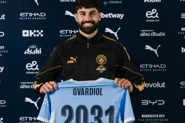 Josko Gvardiol renovó con el Manchester City