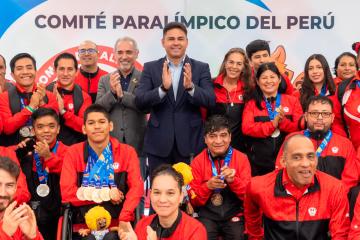 (FOTOS) IPD homenajeó a medallistas de los Juegos Parasuramericanos Valledupar 2026