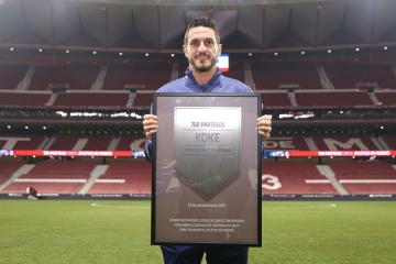 Koke renovó con Atlético Madrid hasta el 2027