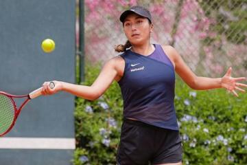 Romina Ccuno quedó eliminada en singles y dobles del W75 de Vacaria