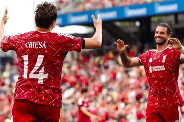 Liverpool ganó en su primer amistoso de pretemporada