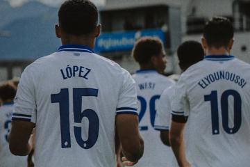López fue titular en amistoso de Copenhague