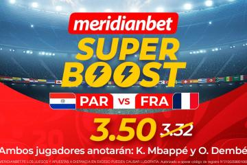 Paraguay vs Francia juega en torneo de selecciones con Mundo Mania Meridianbet