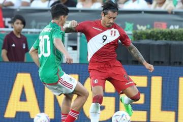 Perú pactó amistoso ante México en septiembre