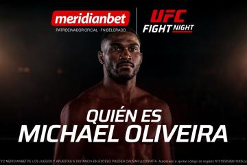 ¿Quién es Michael Oliveira? La historia del invicto que debutará en la UFC junto a Meridianbet