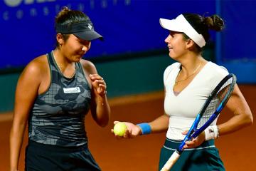 Romina Ccuno clasificó a semifinales en dobles del W15 Río Claro